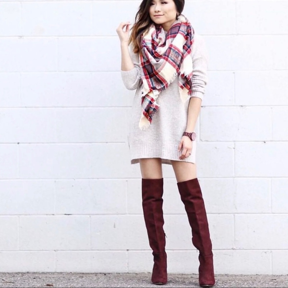 Halogen over the knee boots